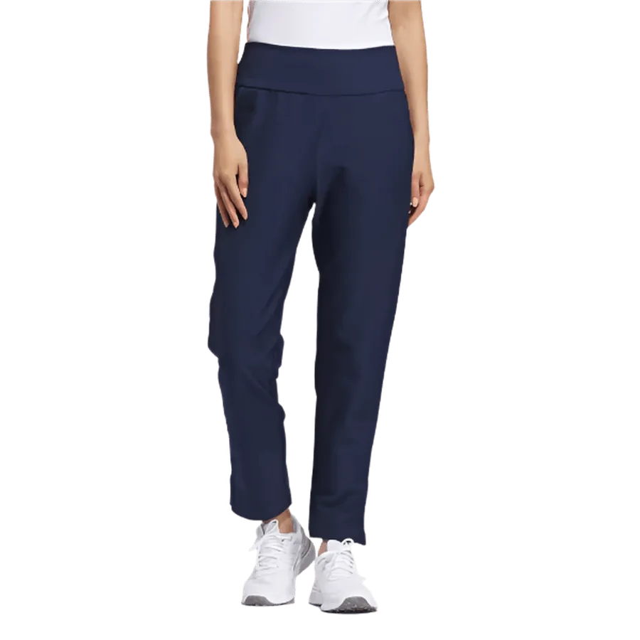 Adidas Ladies Ultimate365 Solid Ankle Pants - Navy