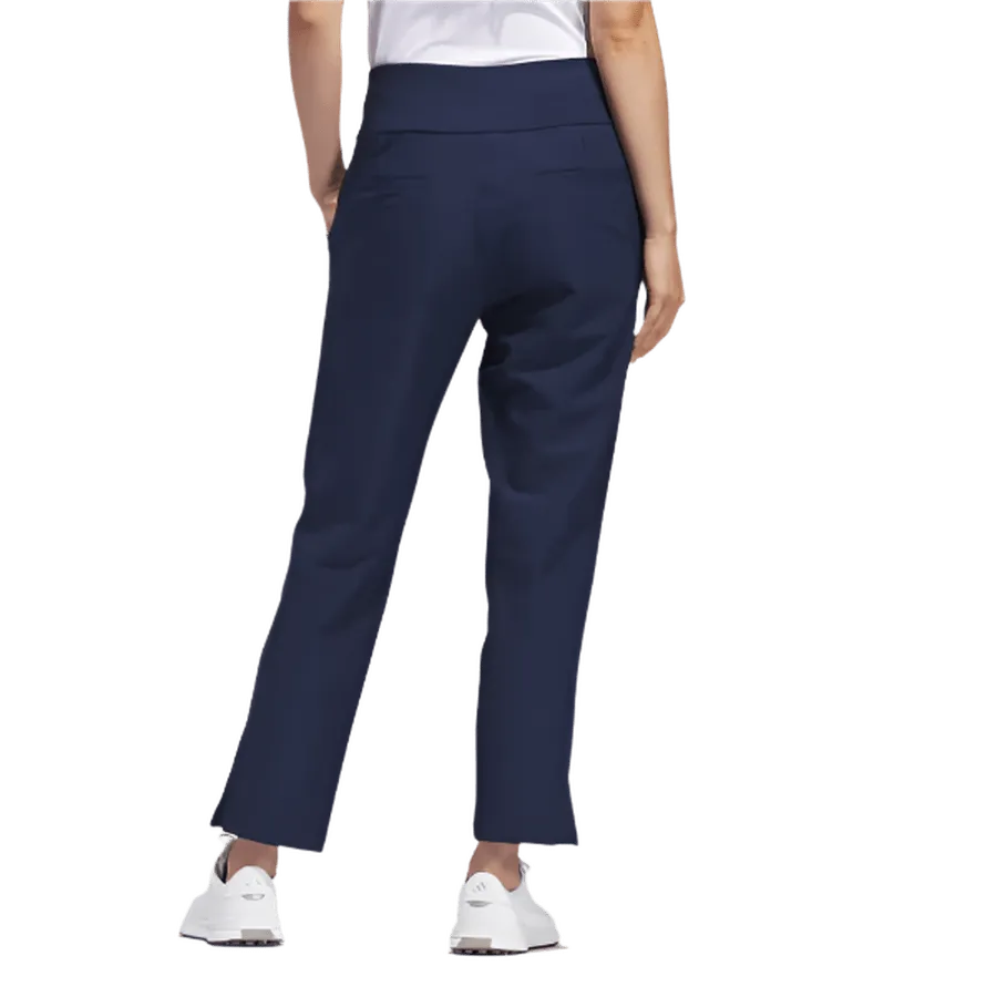 Adidas Ladies Ultimate365 Solid Ankle Pants - Navy