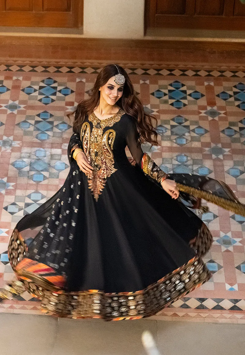 AJKM-01 | Asim Jofa Eid Festive 2023 | Unstitched Chiffon Suits