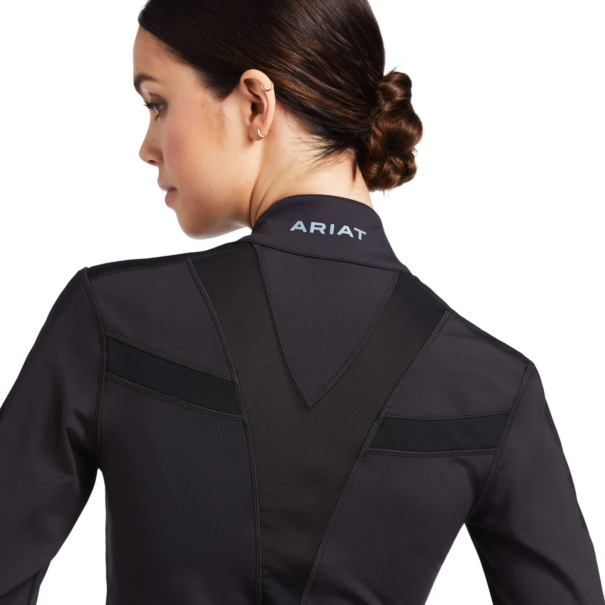 Ariat Ladies Ascent Full Zip Sweatshirt Black
