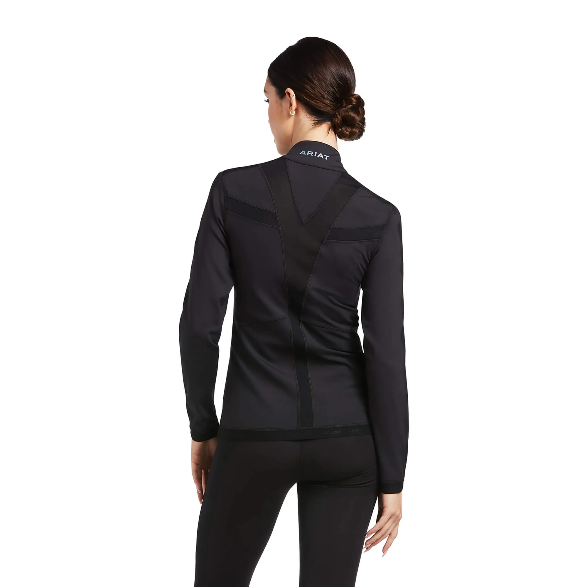 Ariat Ladies Ascent Full Zip Sweatshirt Black