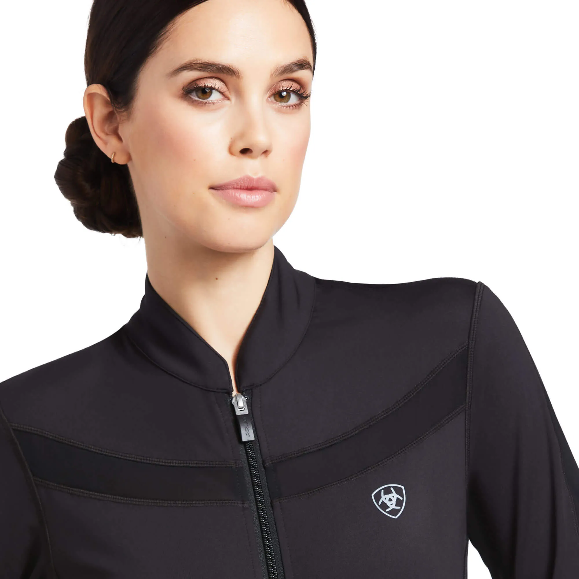 Ariat Ladies Ascent Full Zip Sweatshirt Black