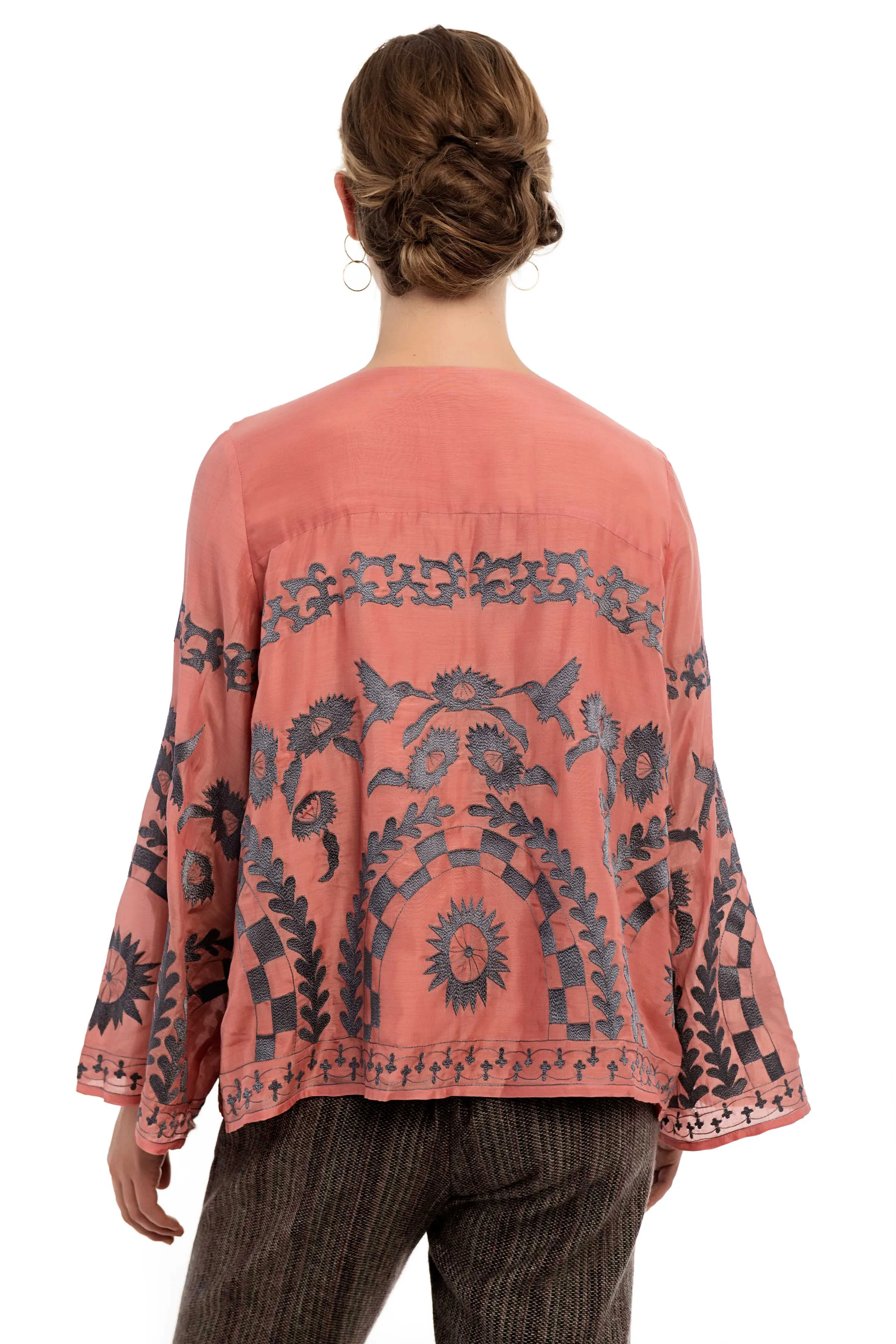 ARISTEA Embroidered Tunic Top