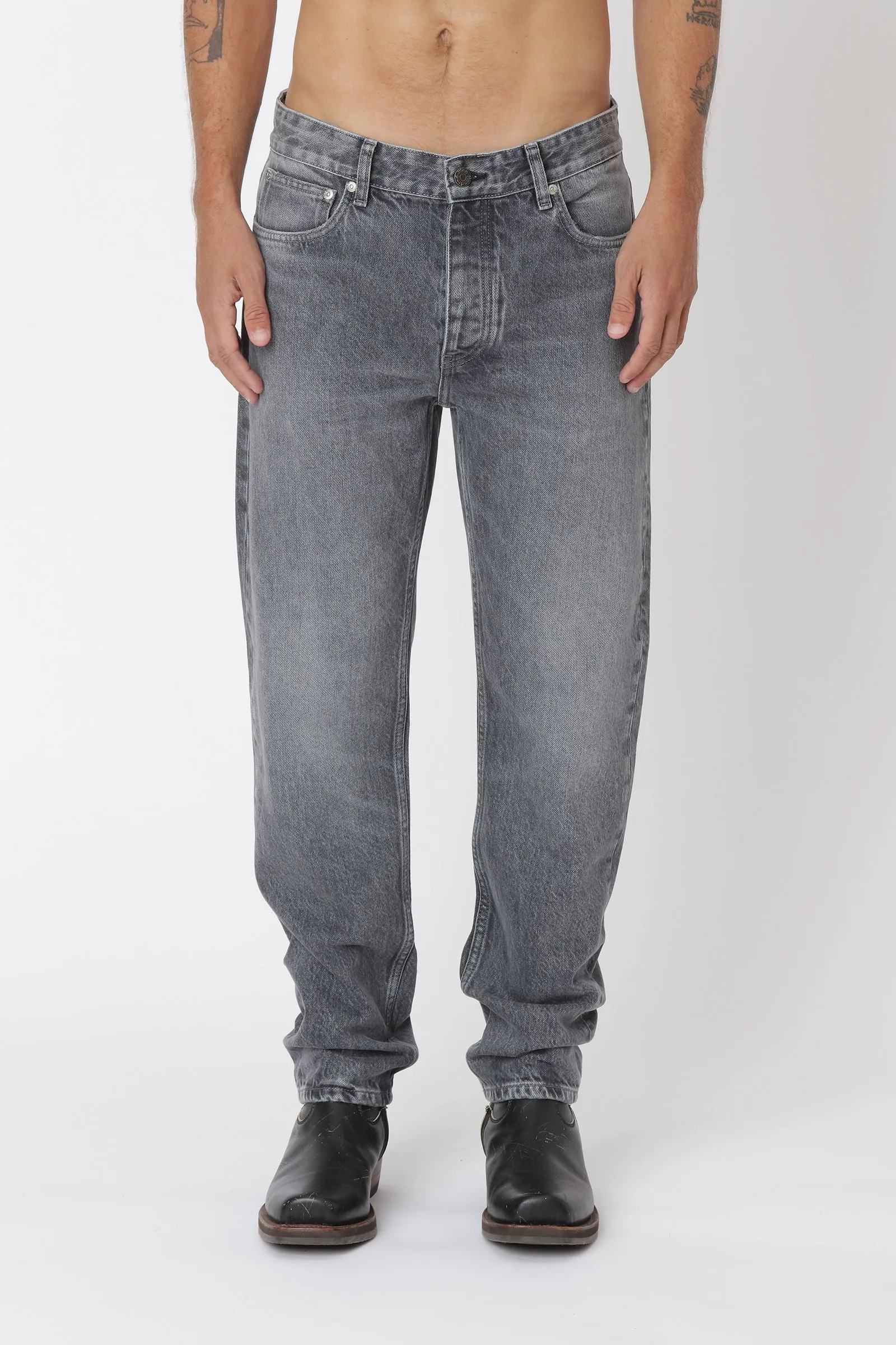 Ben Mid Grey Jeans