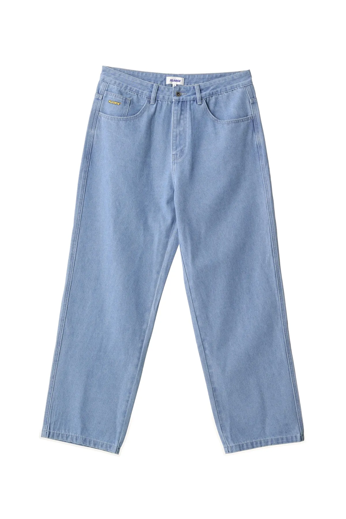 BULL DENIM 91 EMB PANT - Mid Blue
