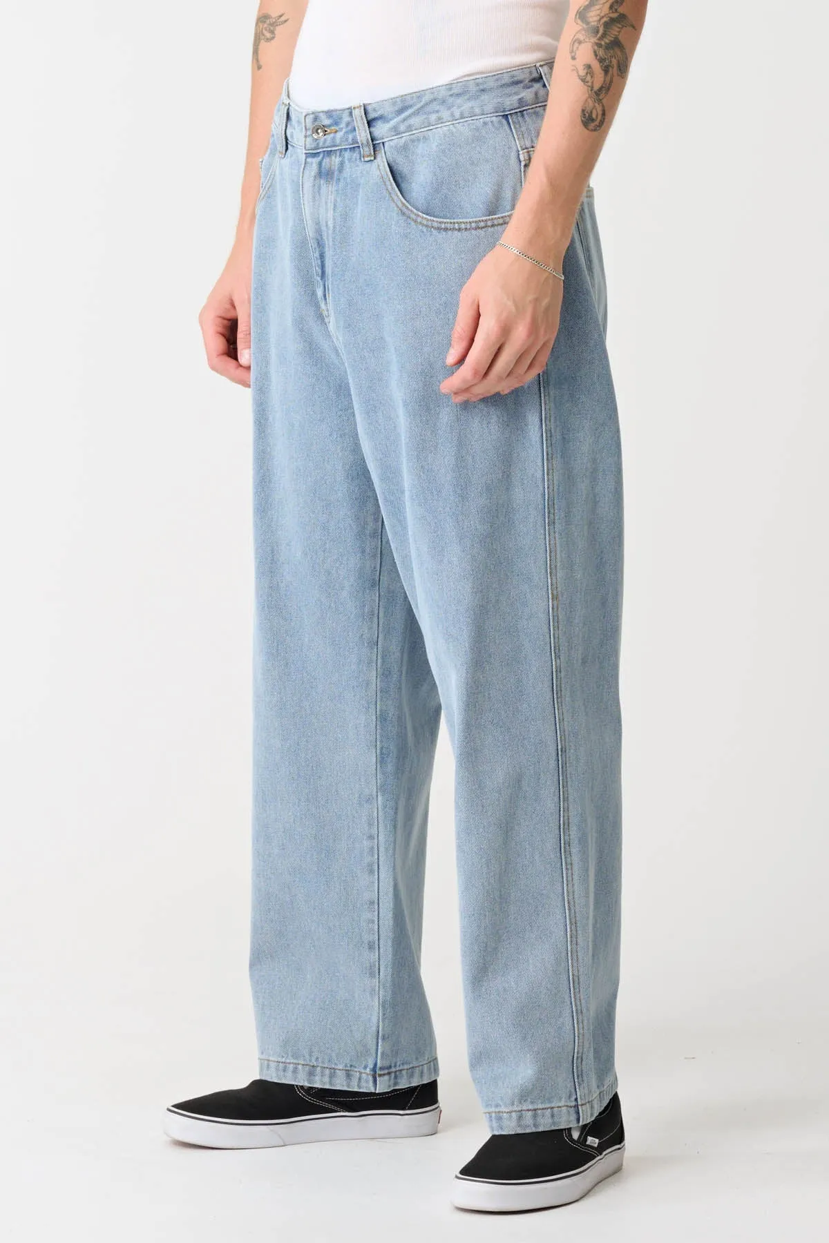 BULL DENIM 91 PANT - LIGHT BLUE
