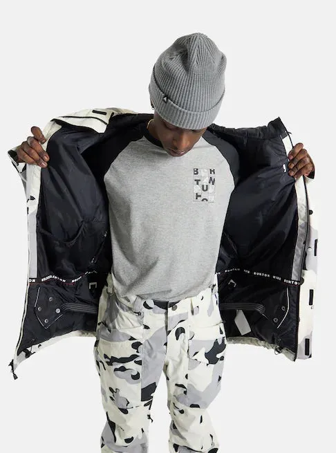 Burton Covert 2.0 Jacket Mens Stout White / Cookie Camo