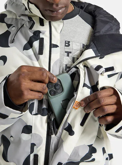Burton Covert 2.0 Jacket Mens Stout White / Cookie Camo