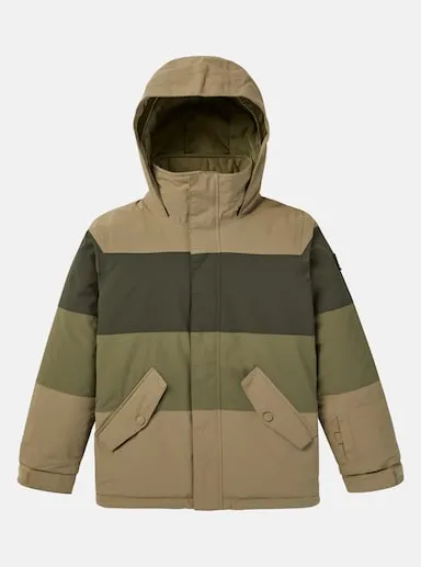 BURTON Symbol Jacket - Boys - Kelp / Forest Night / Martini Olive