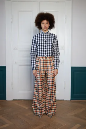 Check Wide Pants *LAST PAIR*