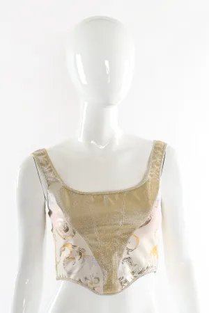 Corset Bustier Crop Tank