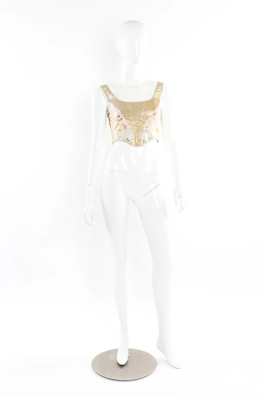 Corset Bustier Crop Tank