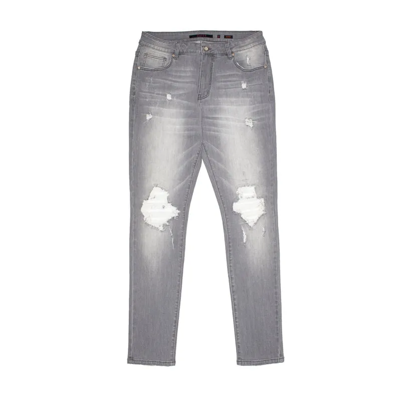 Cutty Mens Denim Jean -Grey