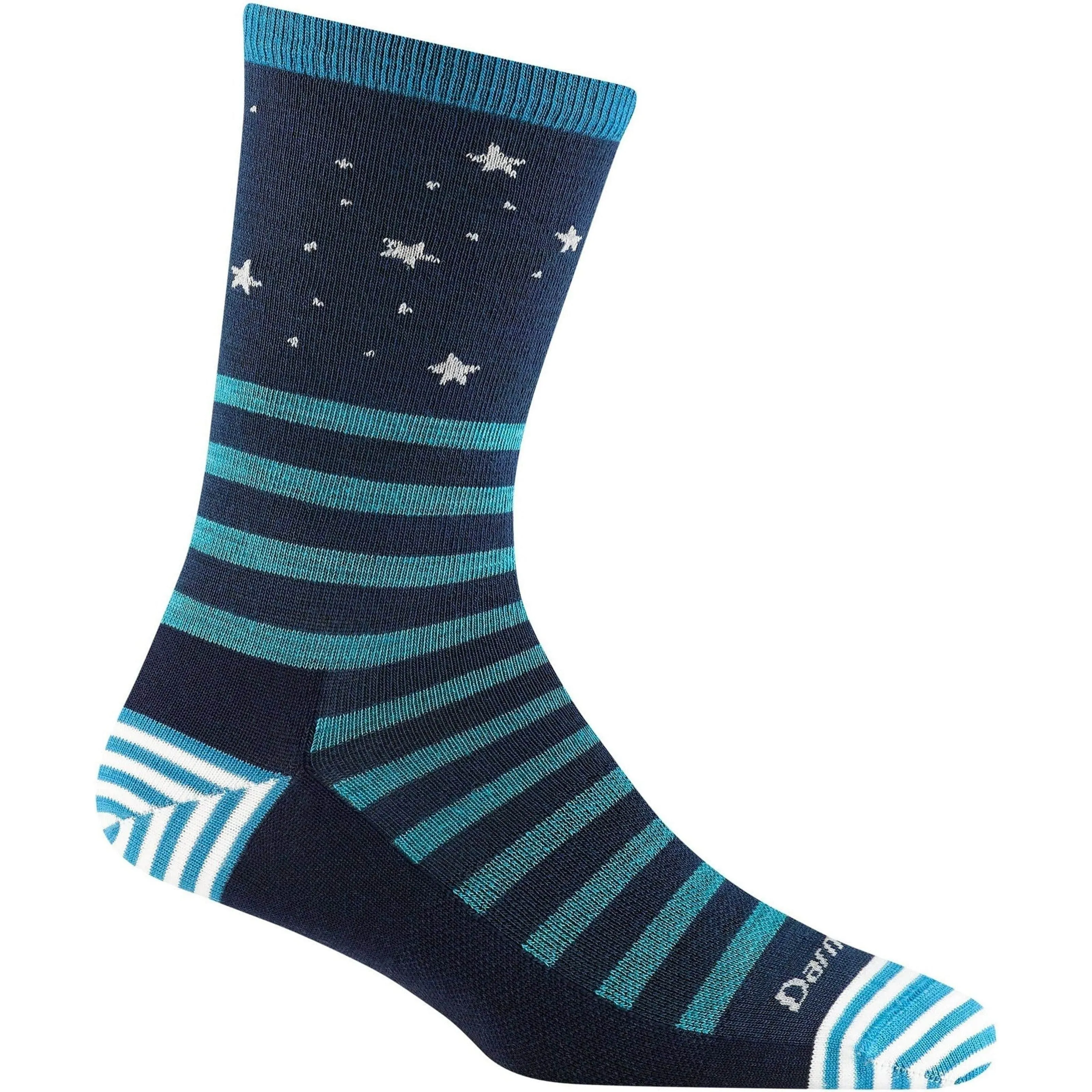 Darn Tough Womens Animal Haus Crew Lightweight Lifestyle Socks