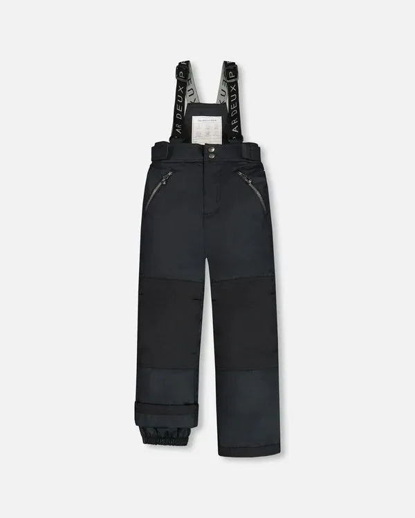 deux par deux Unisex Snow Pants - Black