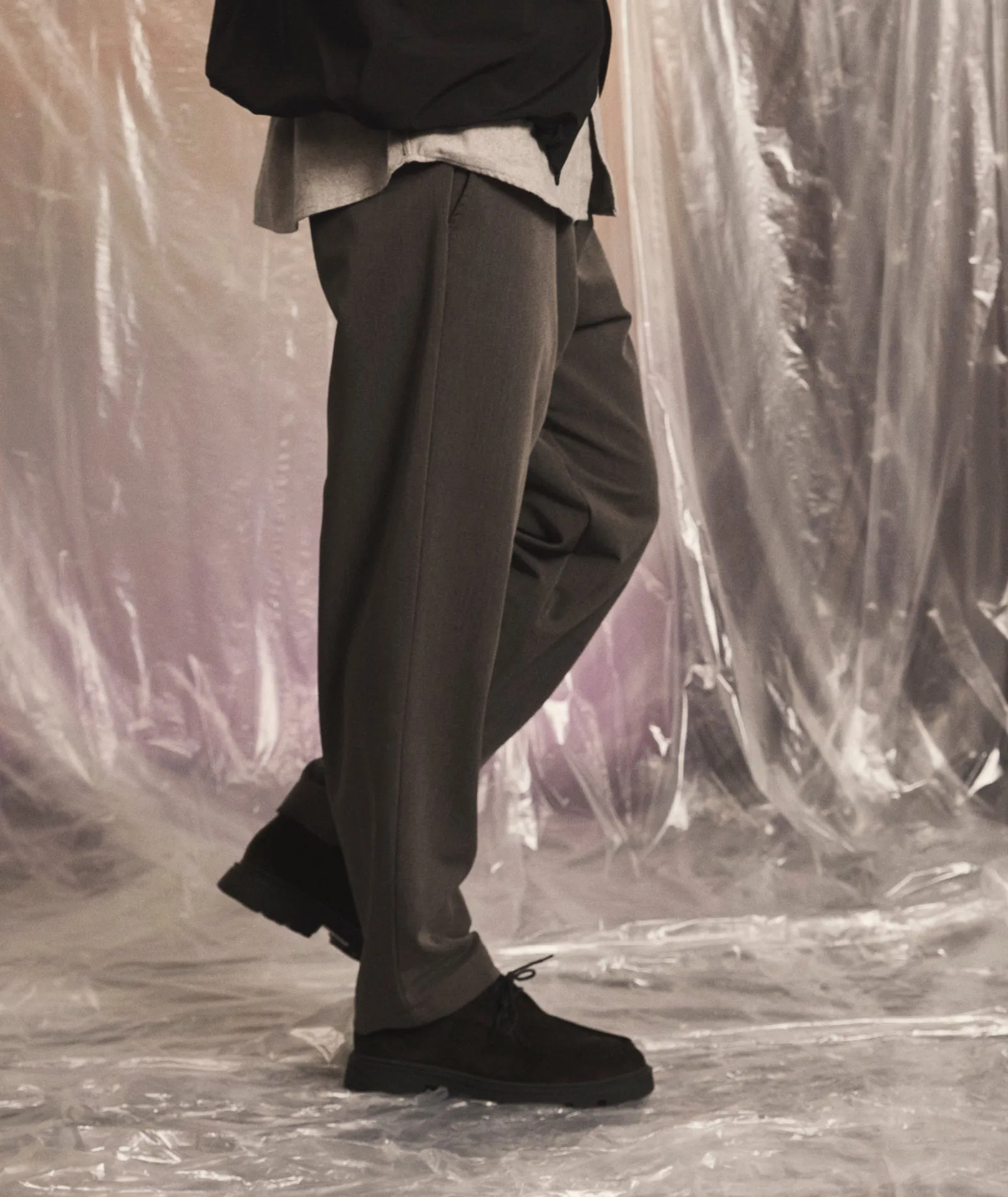 Dressed Pant - Dark Grey Melange