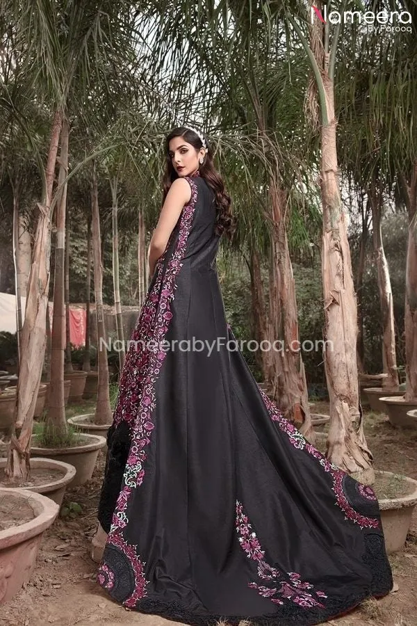 Elegant Pakistani Long Dress For Wedding Party #PN12