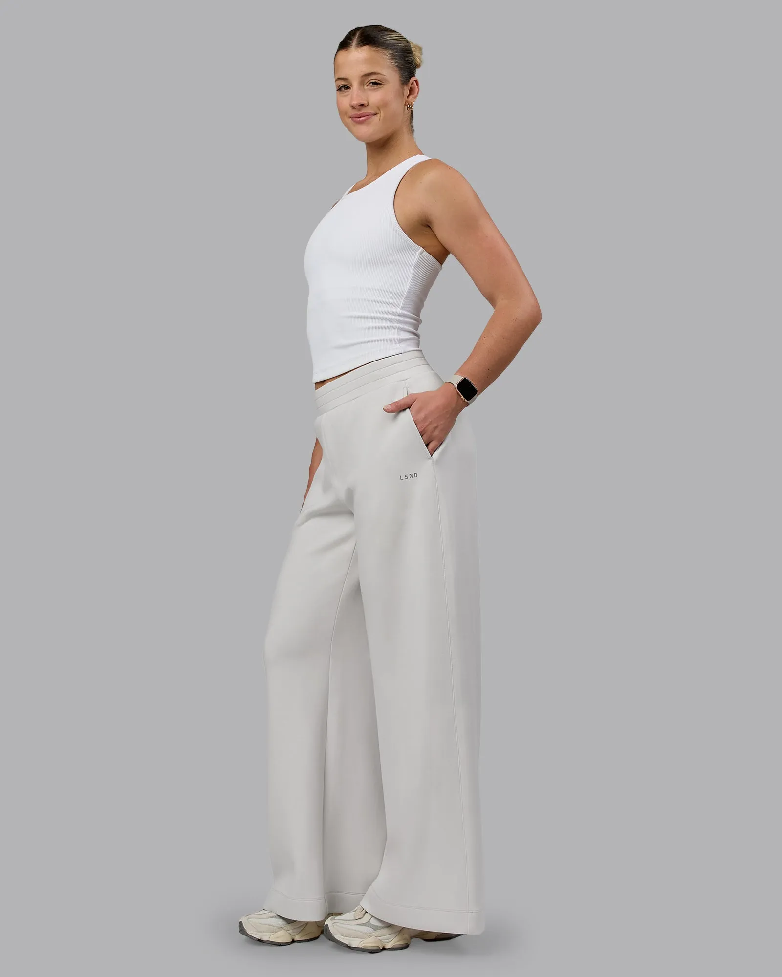 Elevate SoftTouch Wide Leg Pant - Clay-Clay