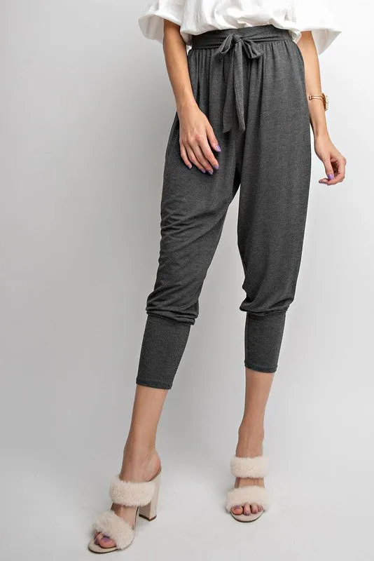 EMERSON CROP PANT GREY-