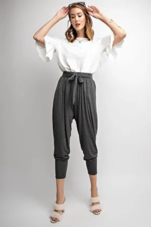 EMERSON CROP PANT GREY-