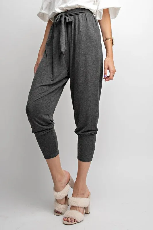 EMERSON CROP PANT GREY-