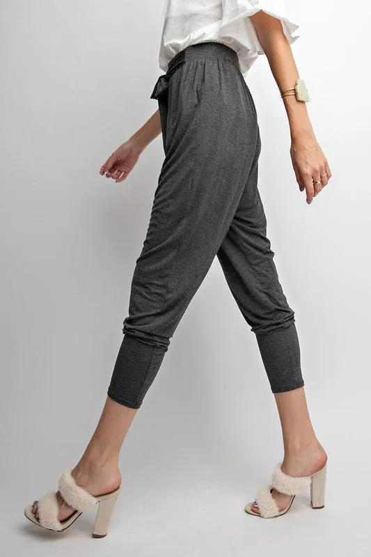EMERSON CROP PANT GREY-
