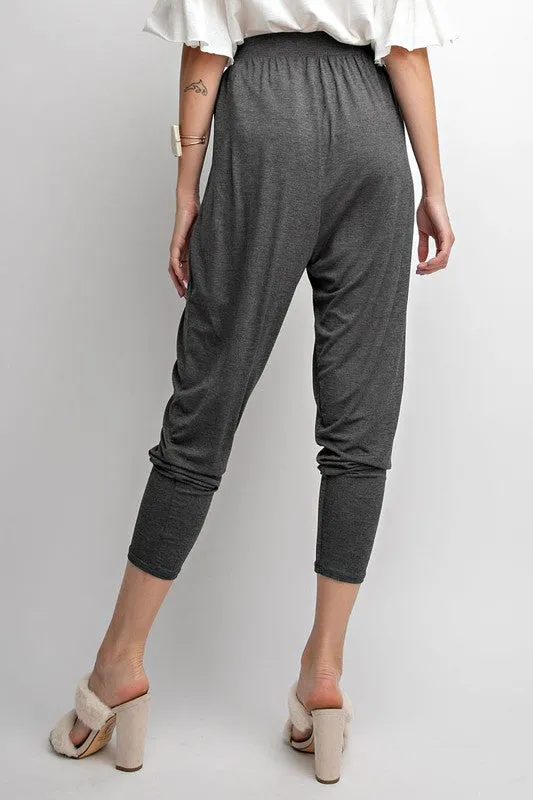 EMERSON CROP PANT GREY-