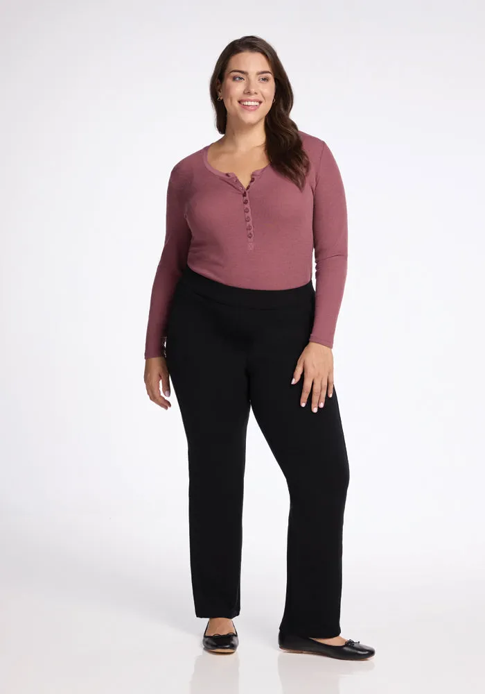 Emerson Straight Leg Pants Tall - Black