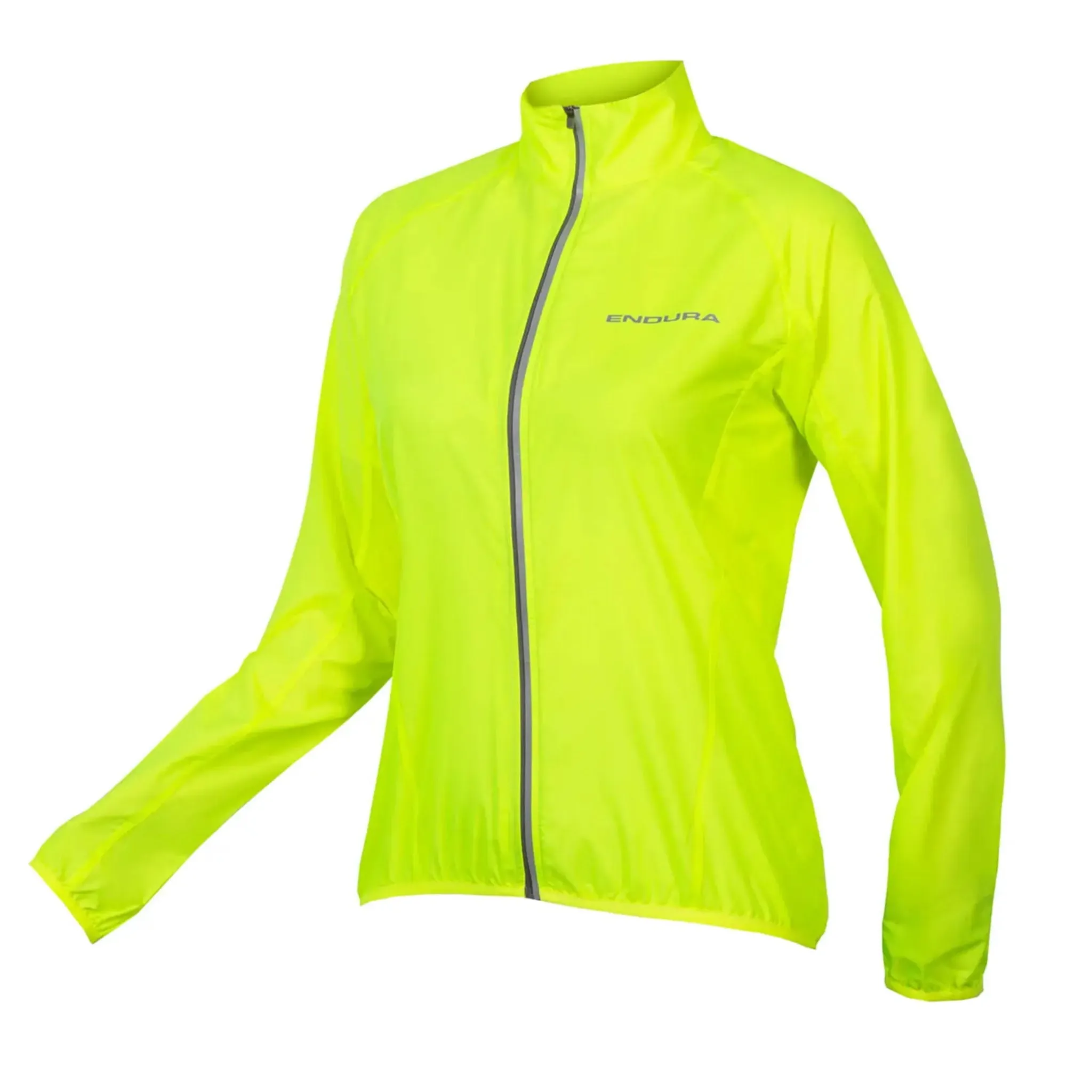 Endura Women's Pakajak Windproof Jacket Hi Viz Yellow