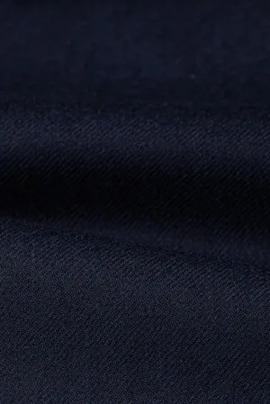 English Navy Flannel Blazer