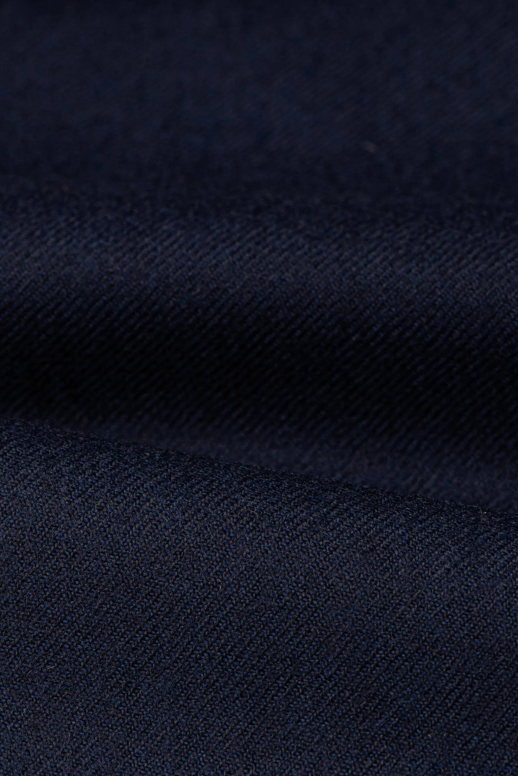 English Navy Flannel Blazer