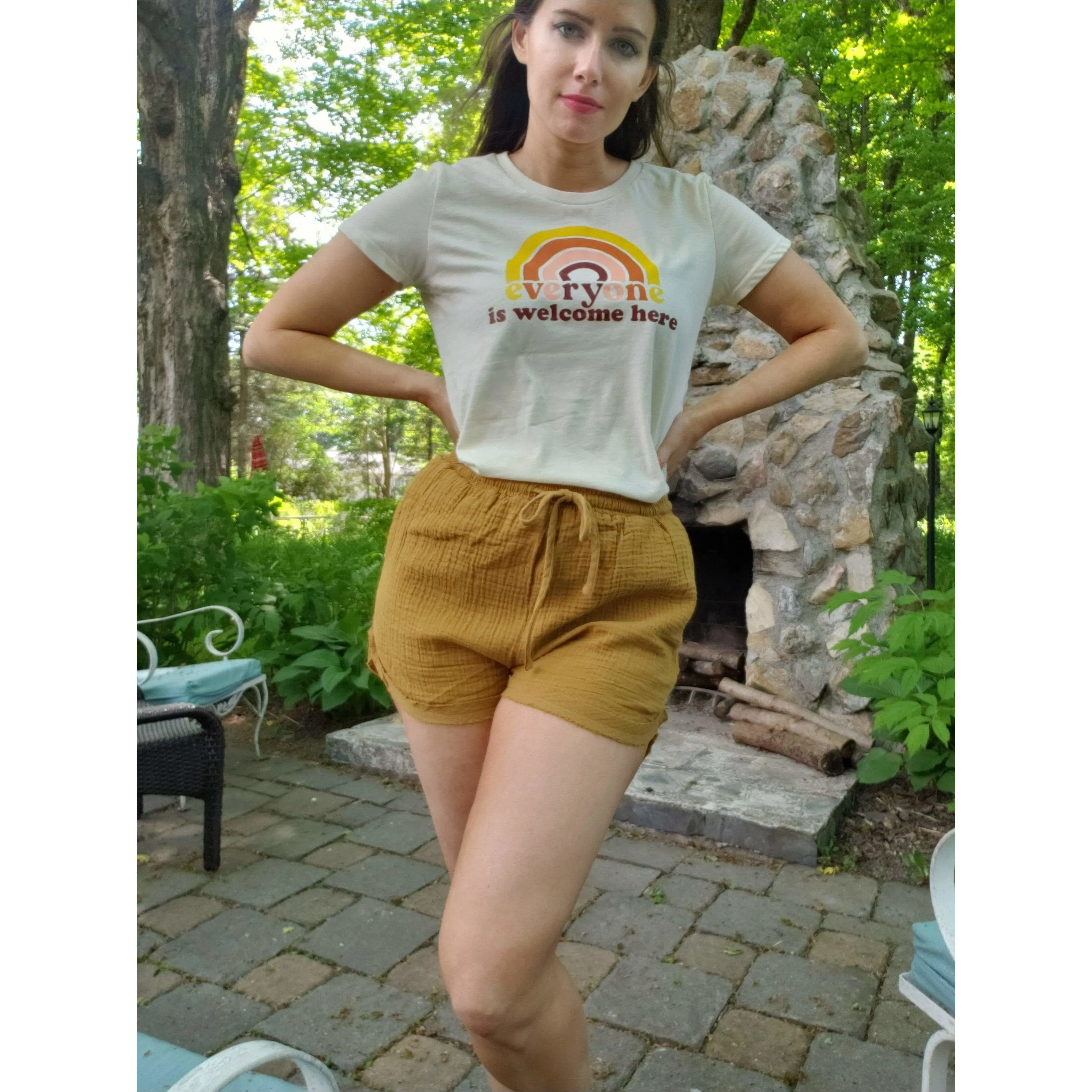 Everyone Is Welcome Here Graphic T-Shirt