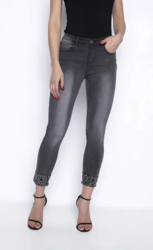 Frank Lyman Grey/Silver Jeans