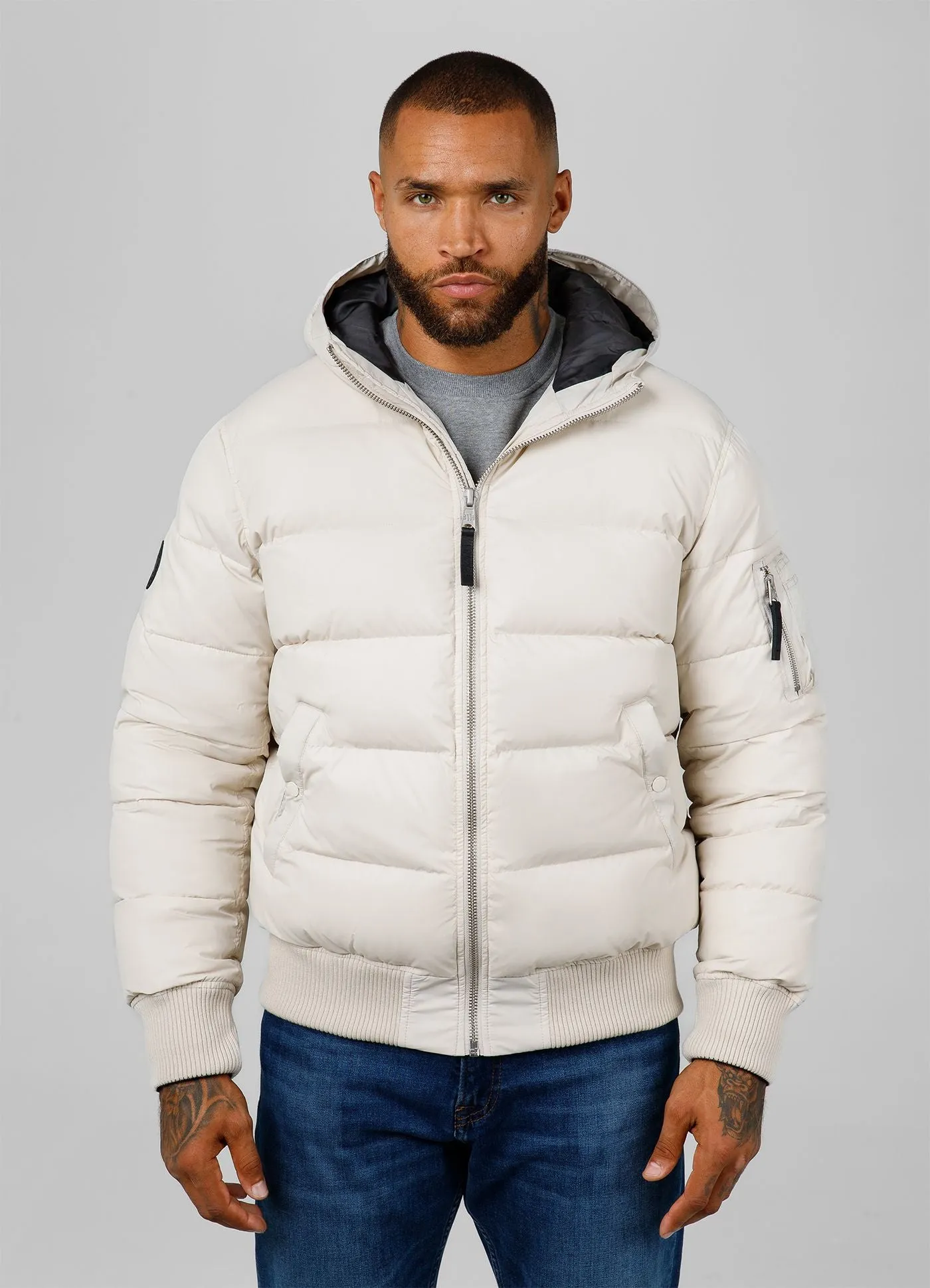 Gopher Hooded Jacket - OFF White