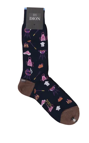 Grill Master Mid Calf Socks