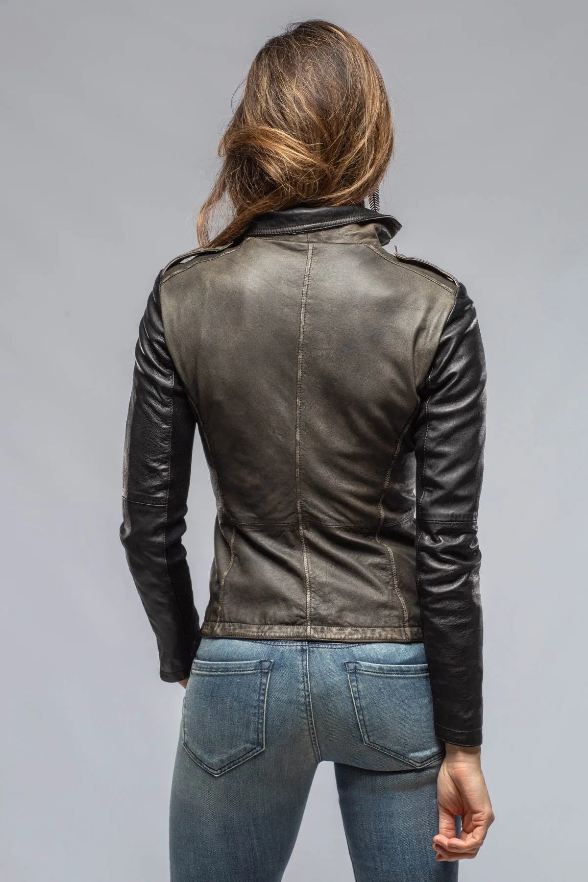 Guns & Roses Jacket in Military Olive Grey