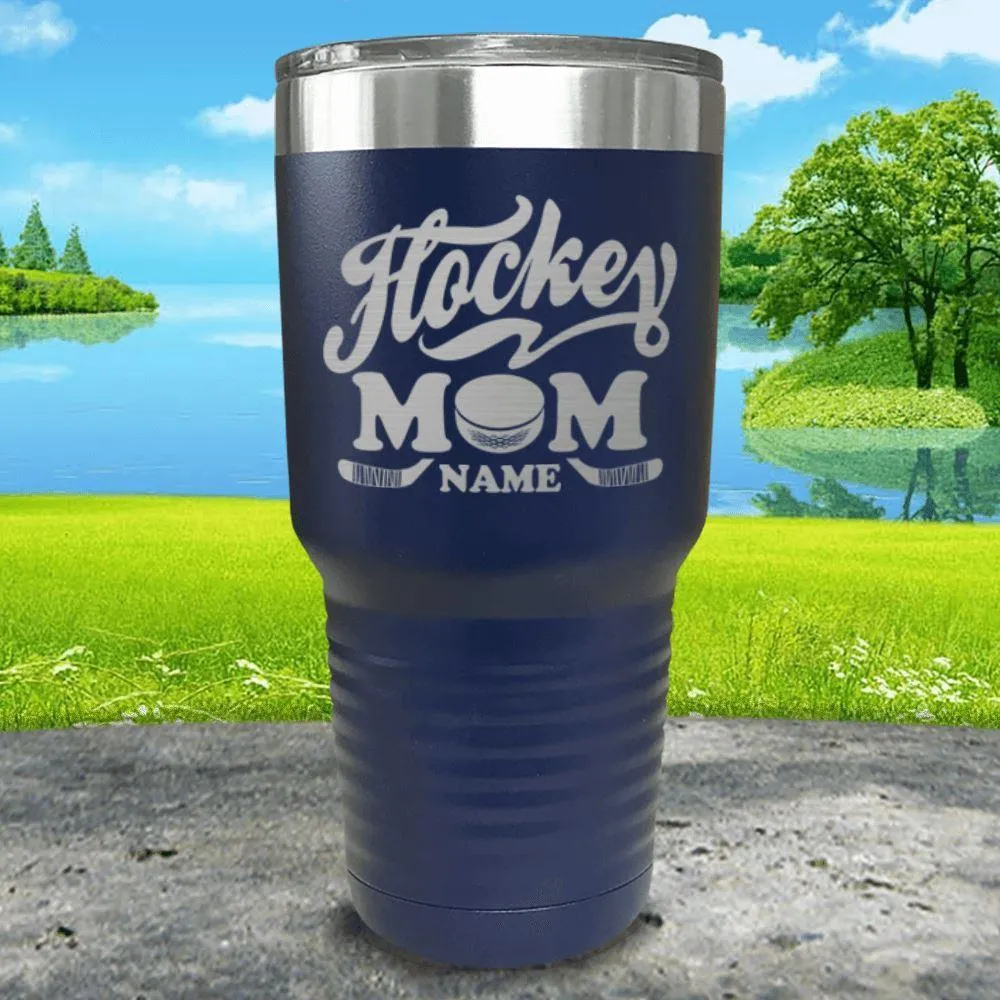 Hockey Mom (CUSTOM) Engraved Tumblers