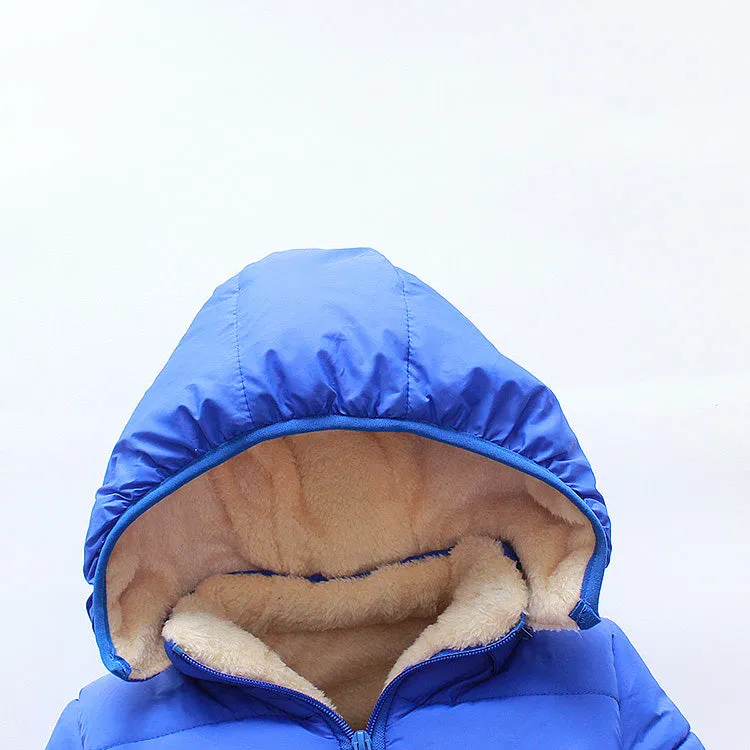 Infant Toddlers Winter Puffed Windproof Jacket