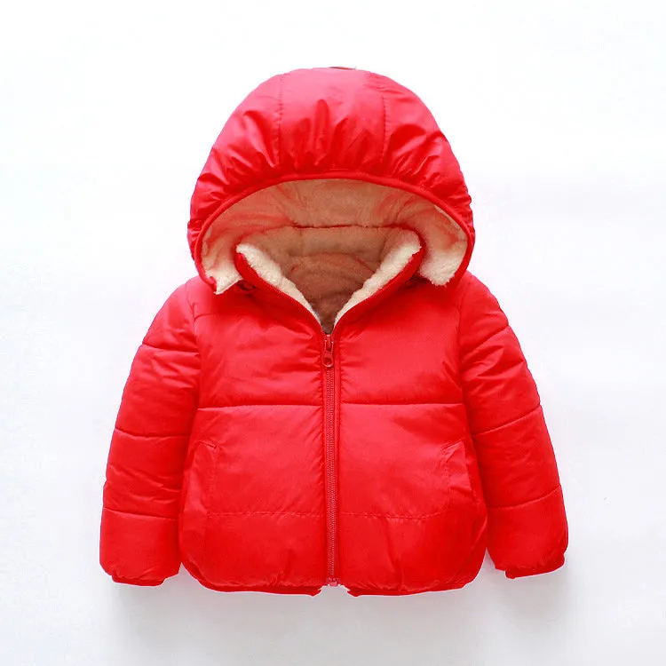 Infant Toddlers Winter Puffed Windproof Jacket