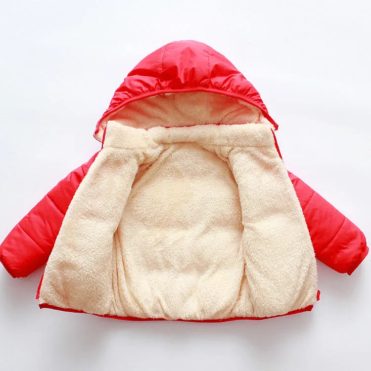 Infant Toddlers Winter Puffed Windproof Jacket
