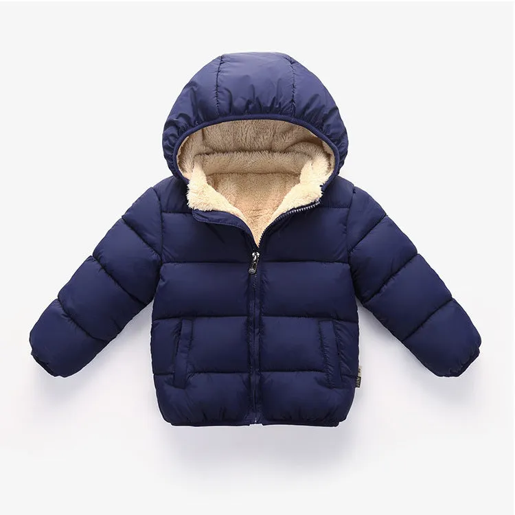 Infant Toddlers Winter Puffed Windproof Jacket