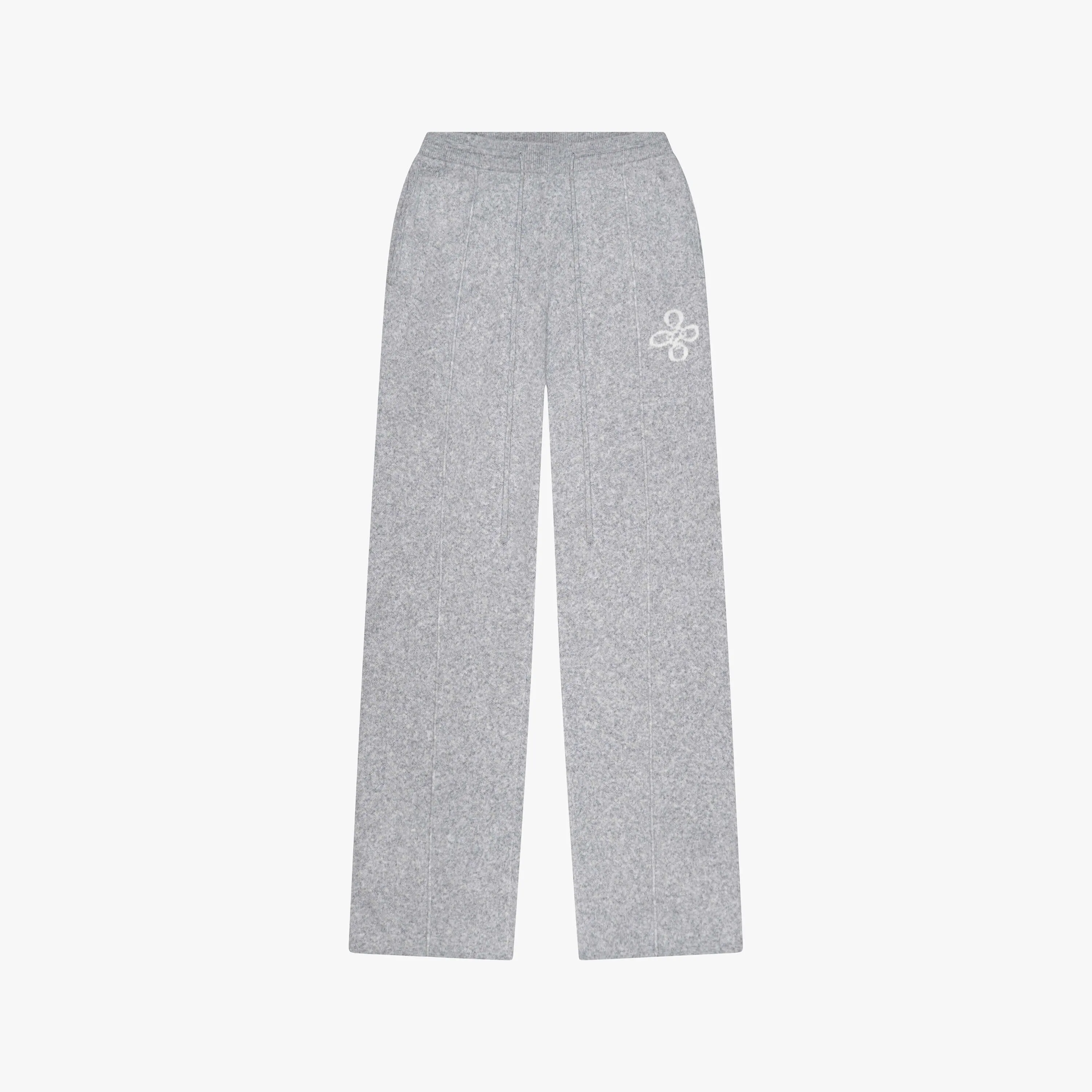 INSIGNIA KNITTED PANTS | GREY MELEE