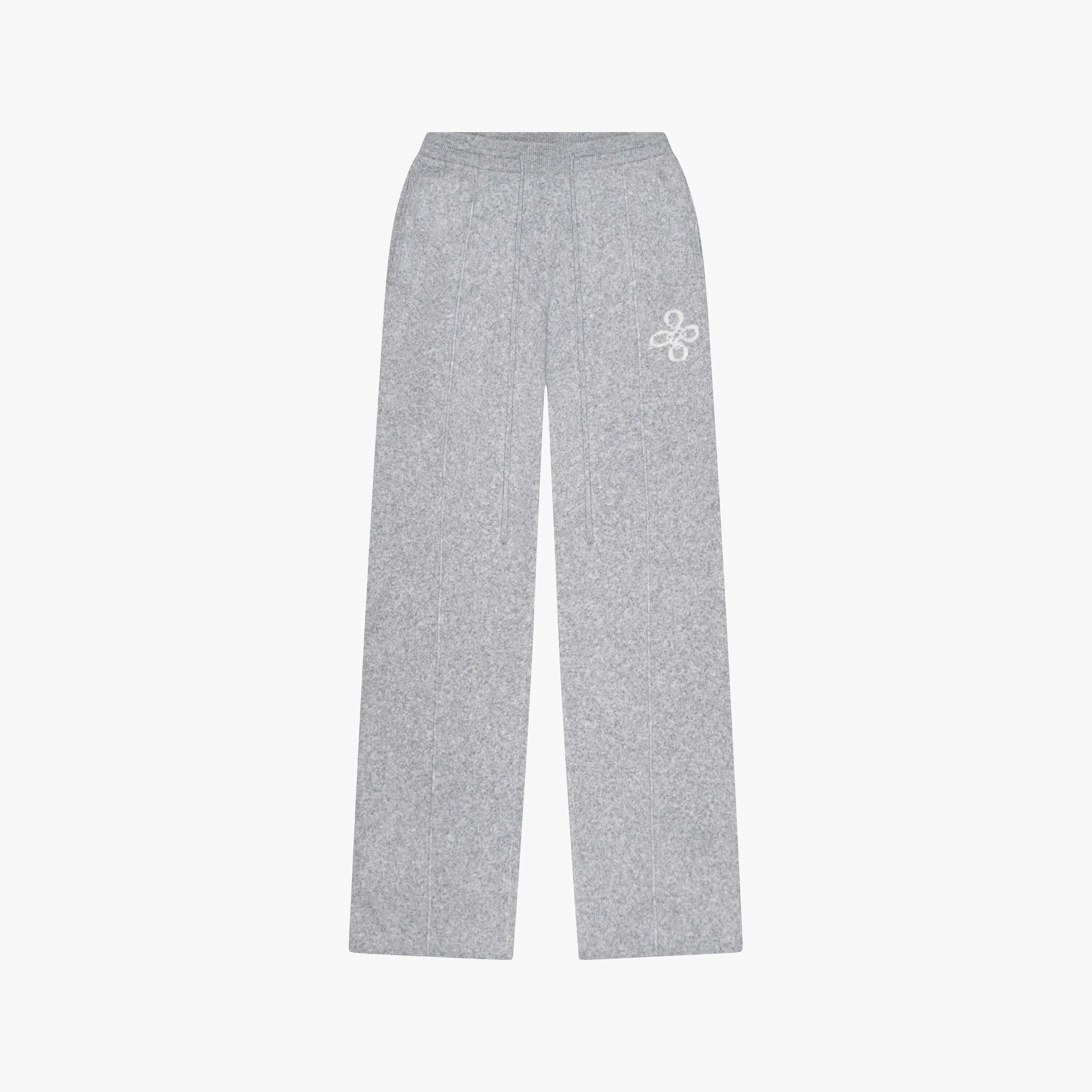 INSIGNIA KNITTED PANTS | GREY MELEE