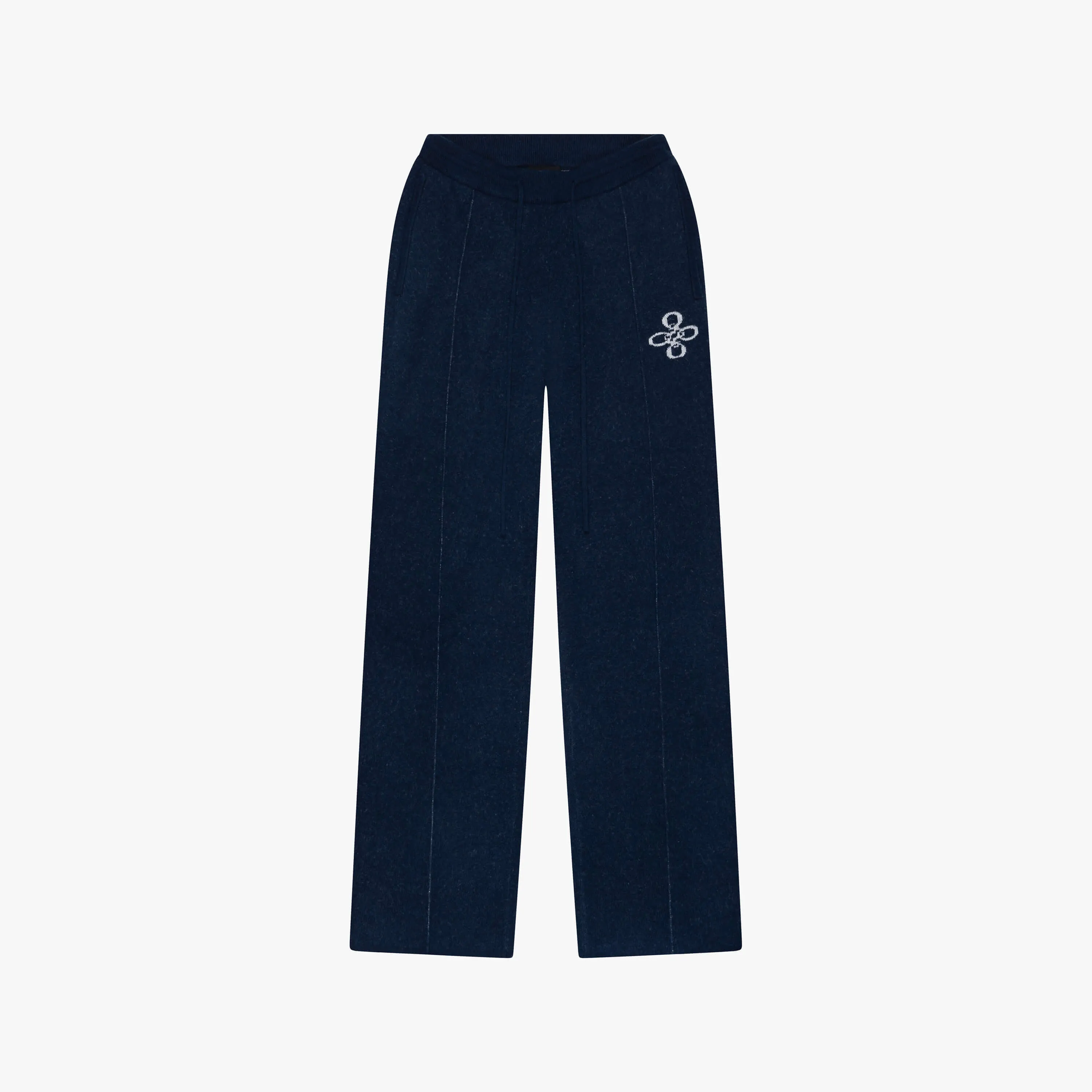 INSIGNIA KNITTED PANTS | NAVY