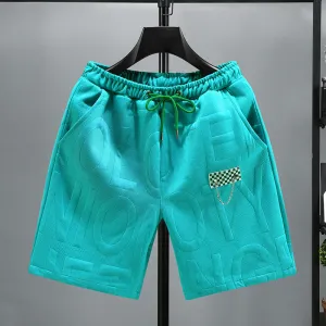 INSTOCK- Plus size fat summer loose men's shorts