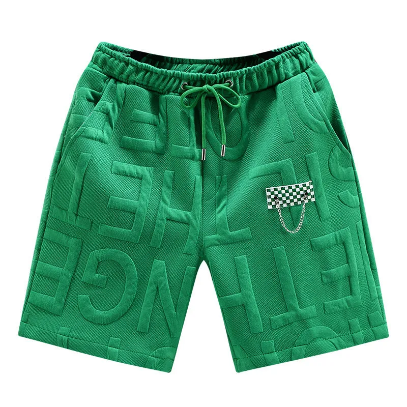INSTOCK- Plus size fat summer loose men's shorts