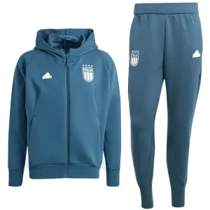 Italy Casual Travel hooded presentation tracksuit 2024/25 - Adidas
