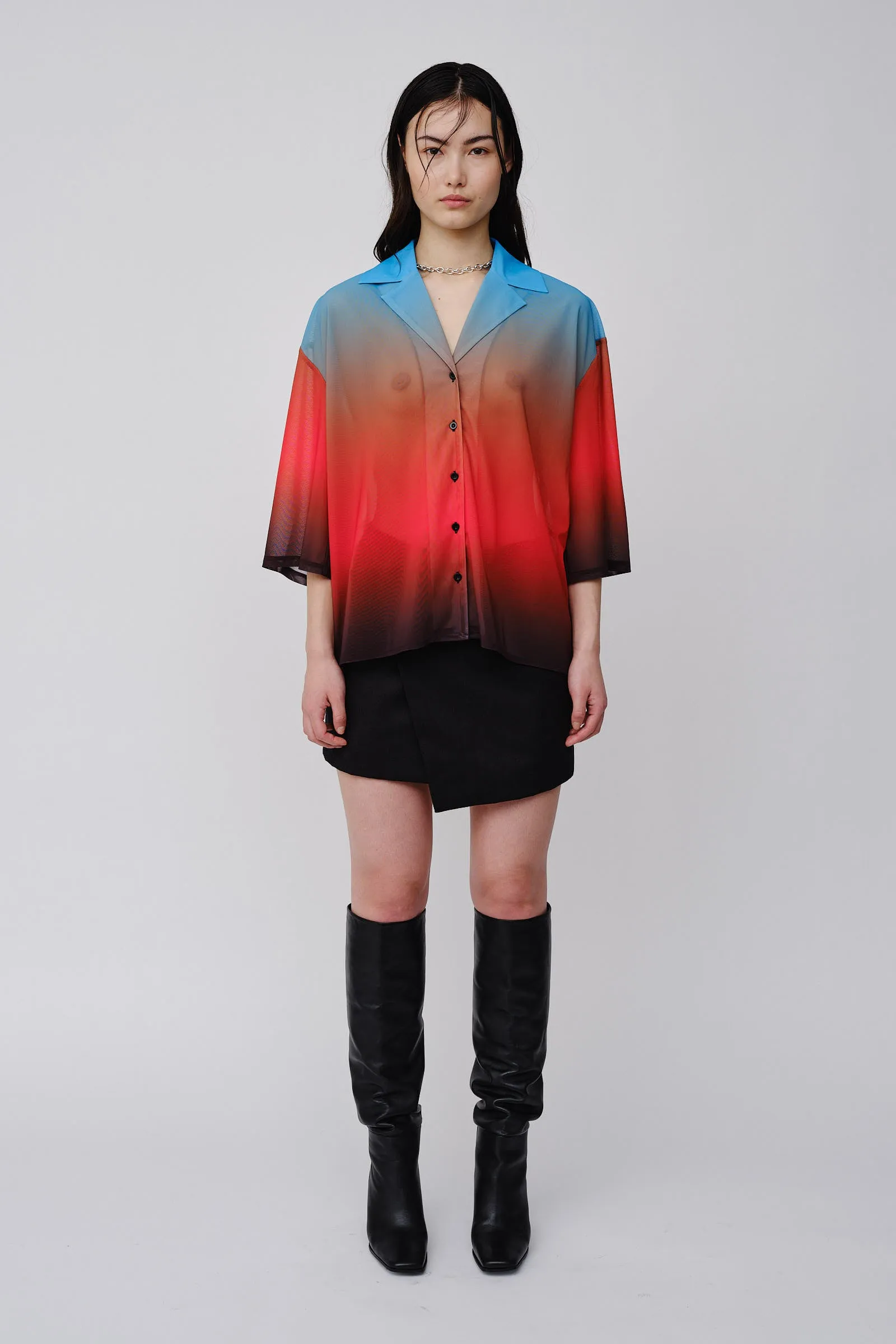 Jakarta SS Gradient W - Gradient red