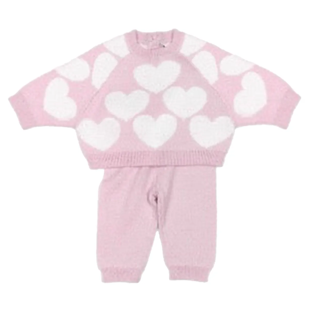 Joy Hearts Knit Set
