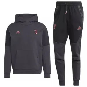 Juventus casual Travel hooded presentation tracksuit 2022/23 - Adidas
